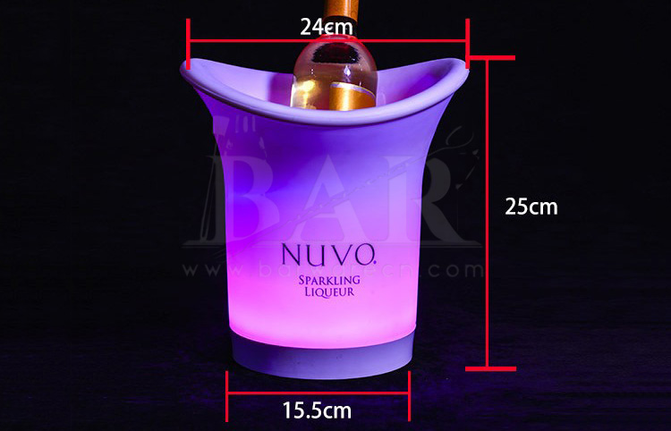 Plastic LED Ice Bucket Plastic LED Ice Bucket