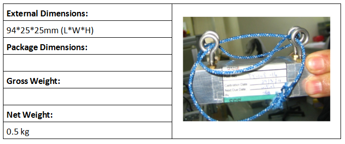 Perimeter of Ropes and Chains Tester 