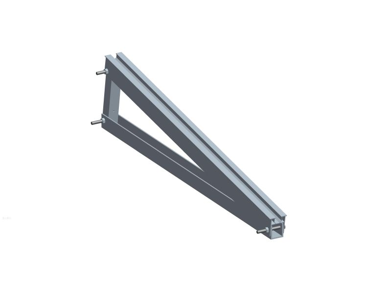 pre-assembled solar tripod for ballasted flat roof mounting system pre-assembled solar tripod for ballasted flat roof mounting system