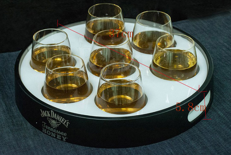 Jack Daniel's Glasses Serving Tray