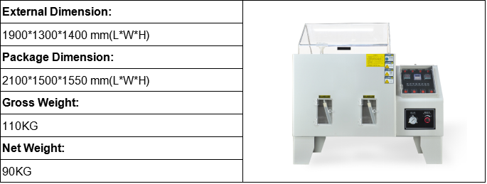 PLC Touch Screen Salt Spray Test Chamber