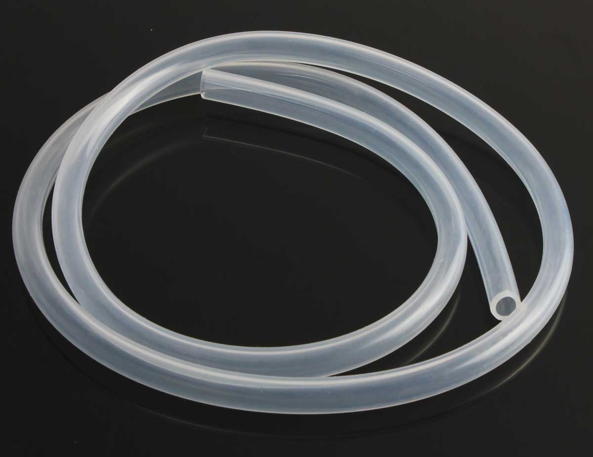 Clear silicone tube