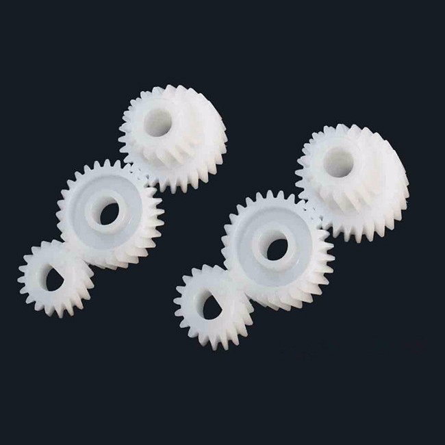 Plastic helical gears