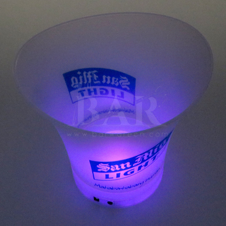 Purple LED Ice Bucket