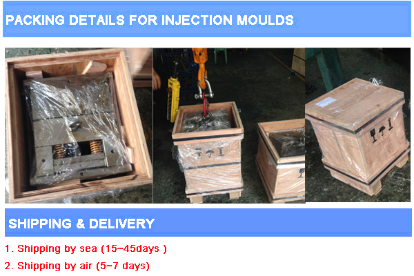 Plastic injection mould packing 