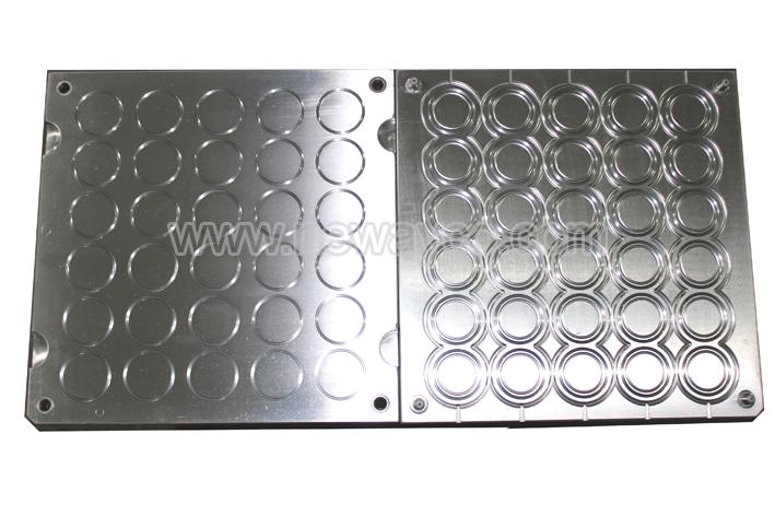 Silicone rubber mould