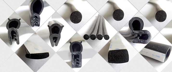 Rubber extrusion profiles Rubber extrusion profiles