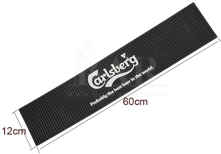 Carlsberg Black Rubber Mat