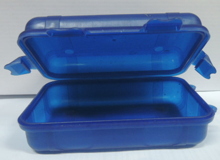 blue plastic box blue plastic box