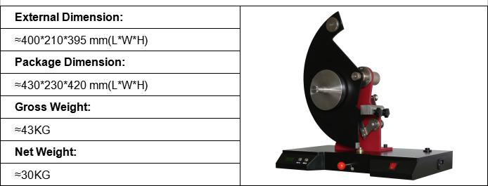 Paper Tear Strength Tester