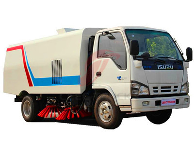 isuzu 4+1CBM road sweeper isuzu 4+1CBM road sweeper