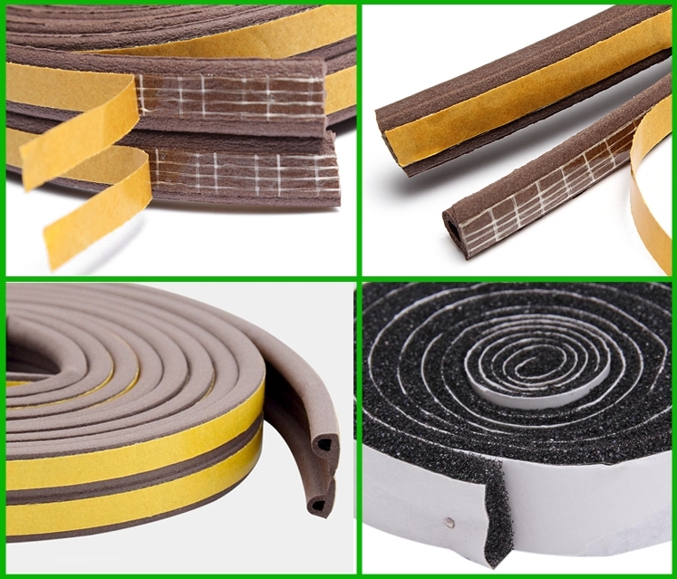 Foam rubber gasket tape