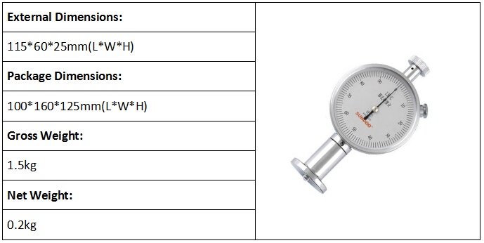 Shore A Durometer