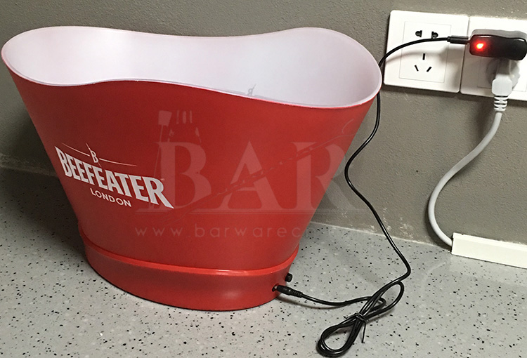 Rechargeable LED Ice Bucket