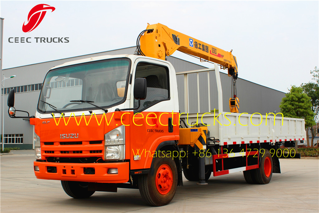 ISUZU 5 T XCMG truck mounted crane ISUZU 5 T XCMG truck mounted crane