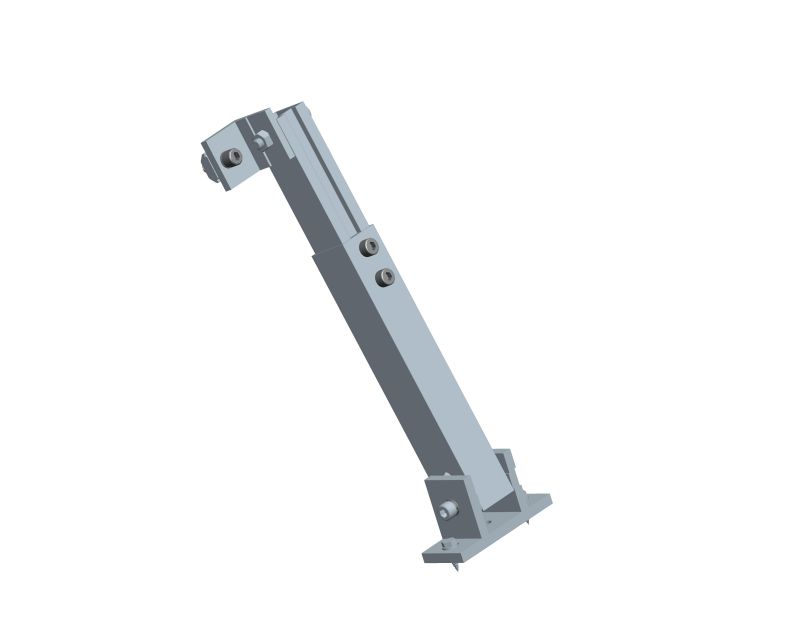 back leg for Adjustable solar racking system