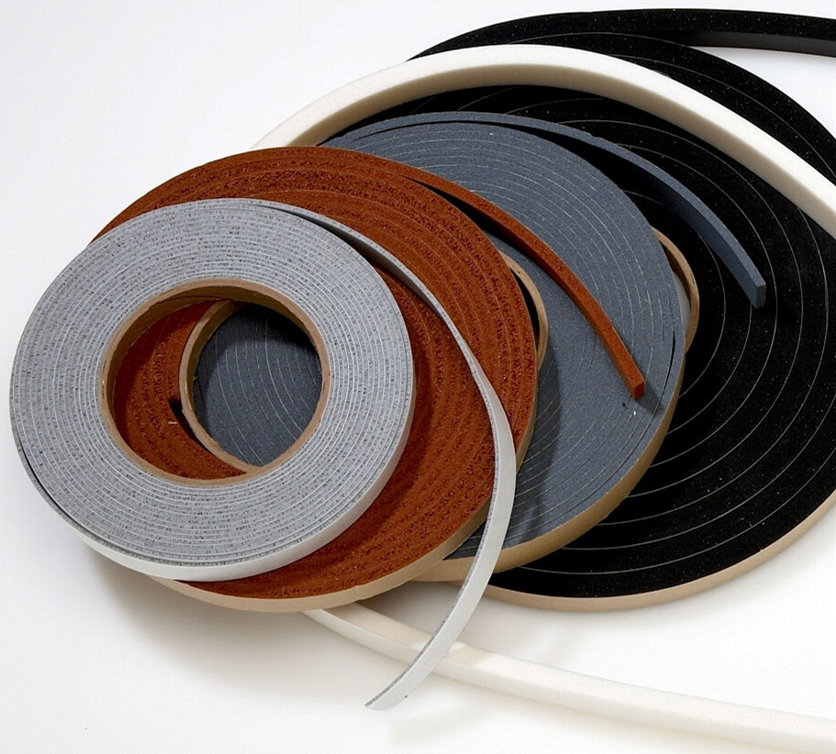 Self adhesive rubber gasket tape