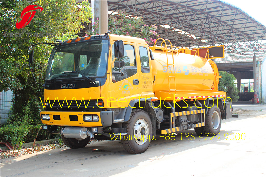 ISUZU combined jetting truck ISUZU combined jetting truck