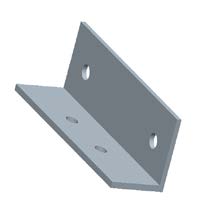 angle steel for pole mounting system