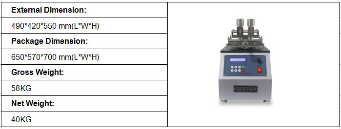 IULTCS & Veslic Leather Abrasion Tester