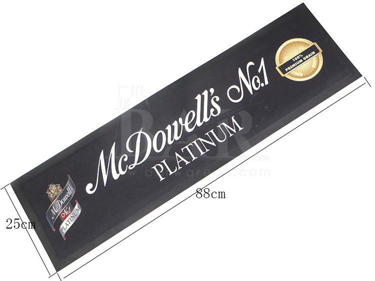 McDowell's Rubber Bar Runner