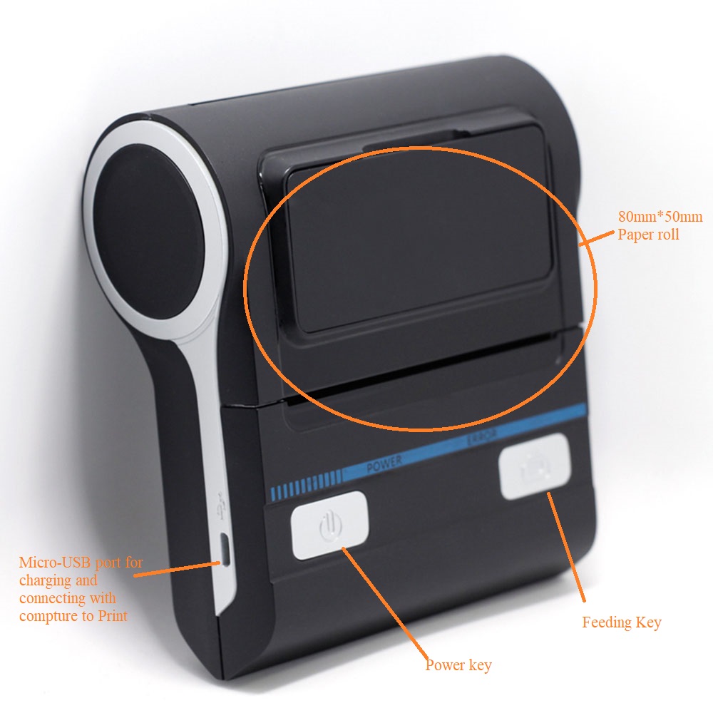 Handheld sticker printer Handheld sticker printer