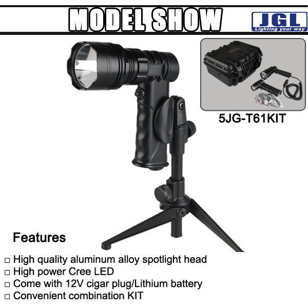 Rechargeable tactical Spotlight