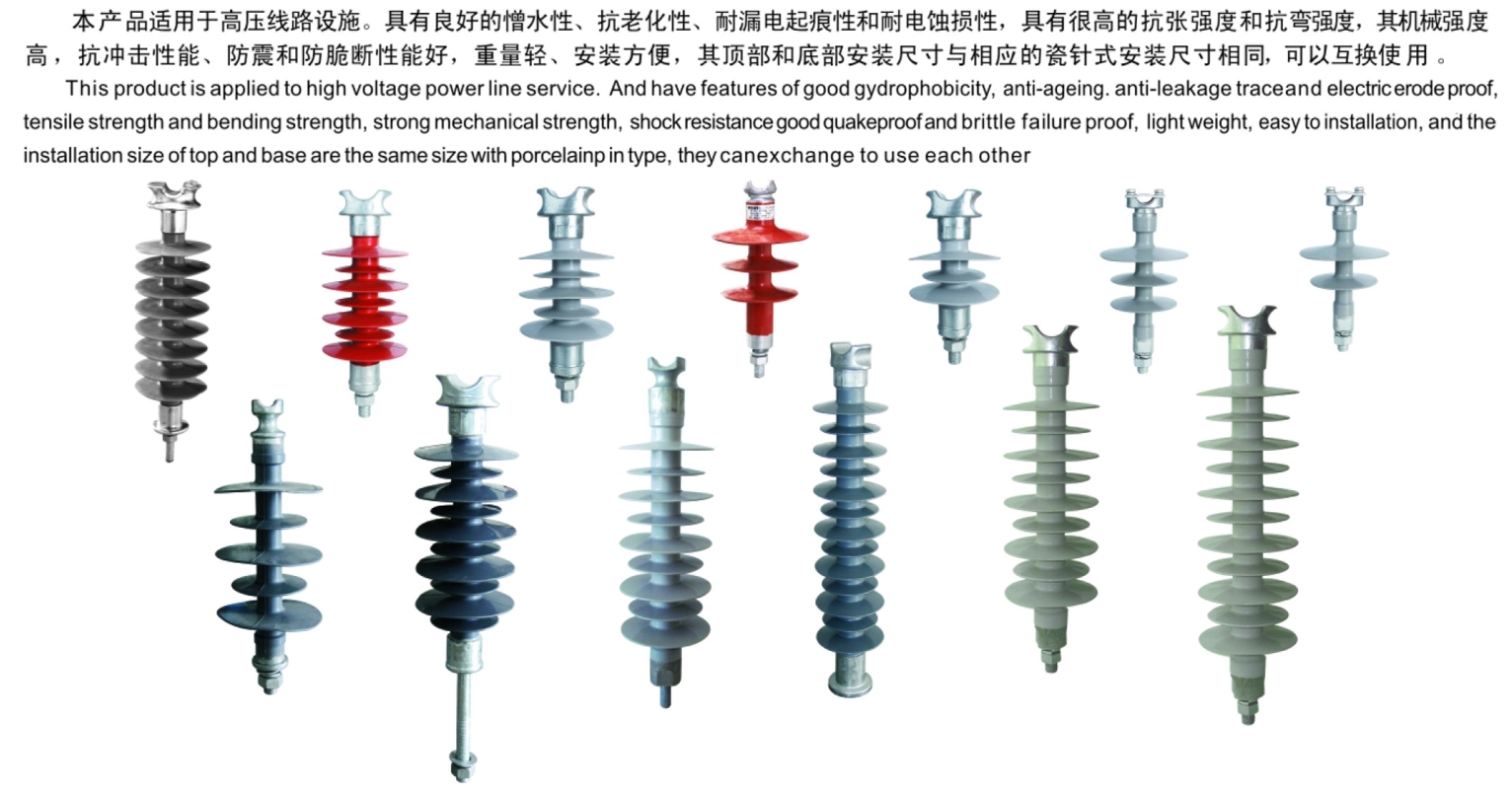 High voltage composite pin post insulator FPQ