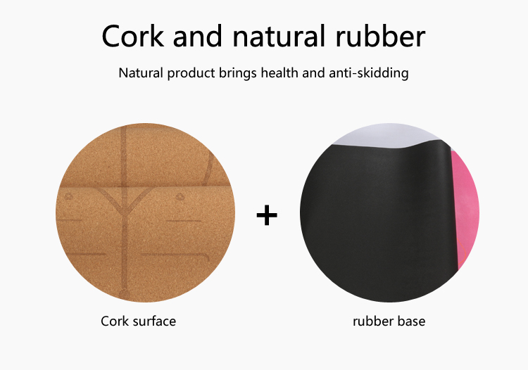 wholesale cork yoga mat