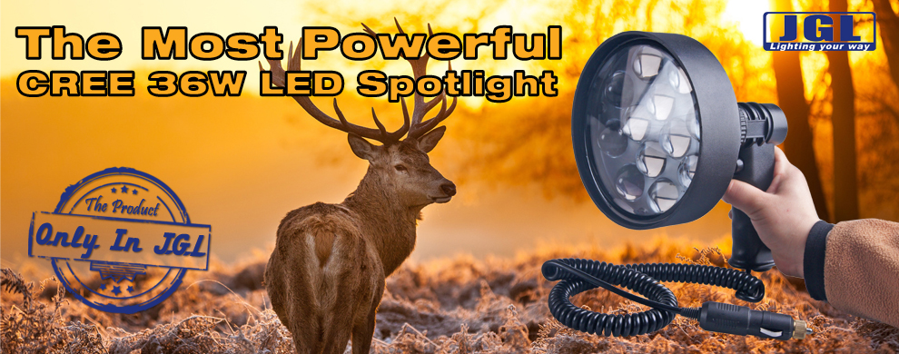 handheld hunting spotlight