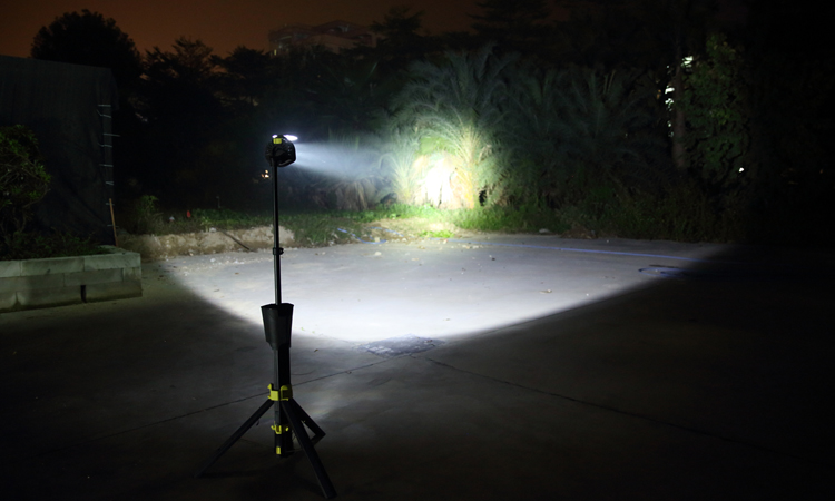 rechargeable tripod led work light
