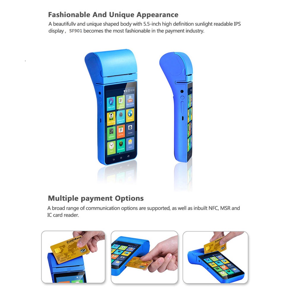 pos terminal with printer