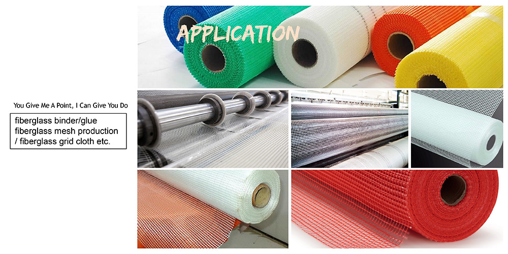 positioning adhesive for fiberglass mesh