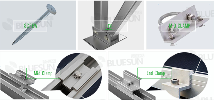 solar pole mount kit