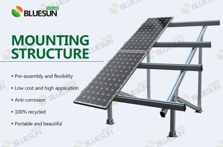 pole mount solar racking