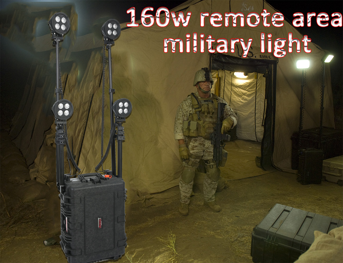 military portable lights