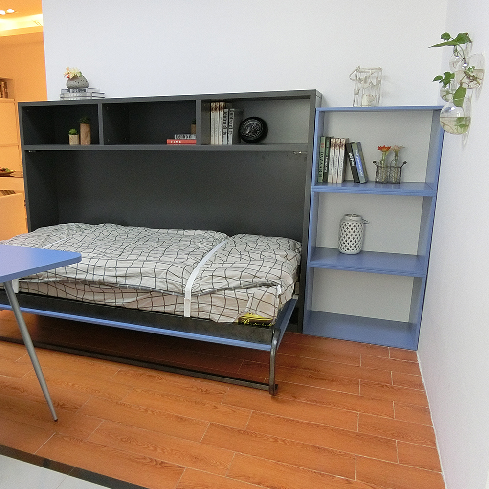 Single size Murphy wall bed