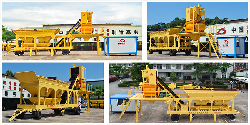 Mobile Concrete Batching Plant Mobile Concrete Batching Plant