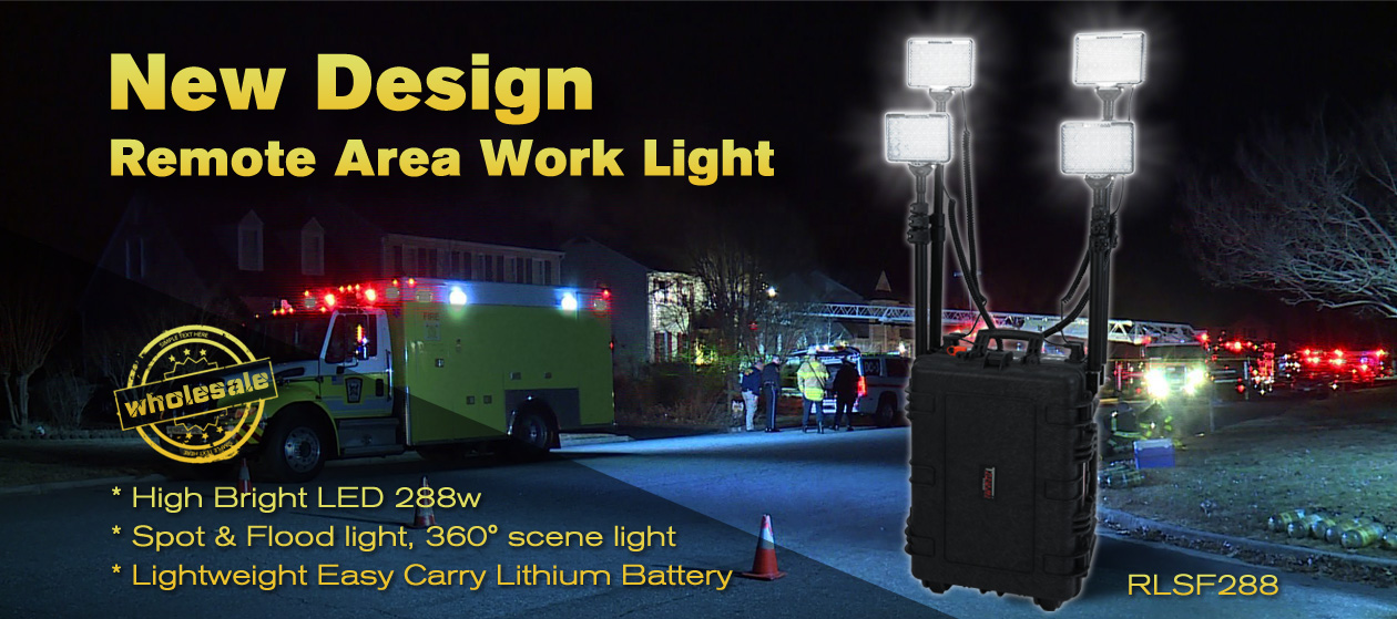 remote area work light