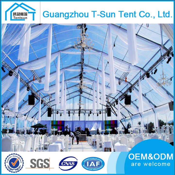 Curve tent supplier