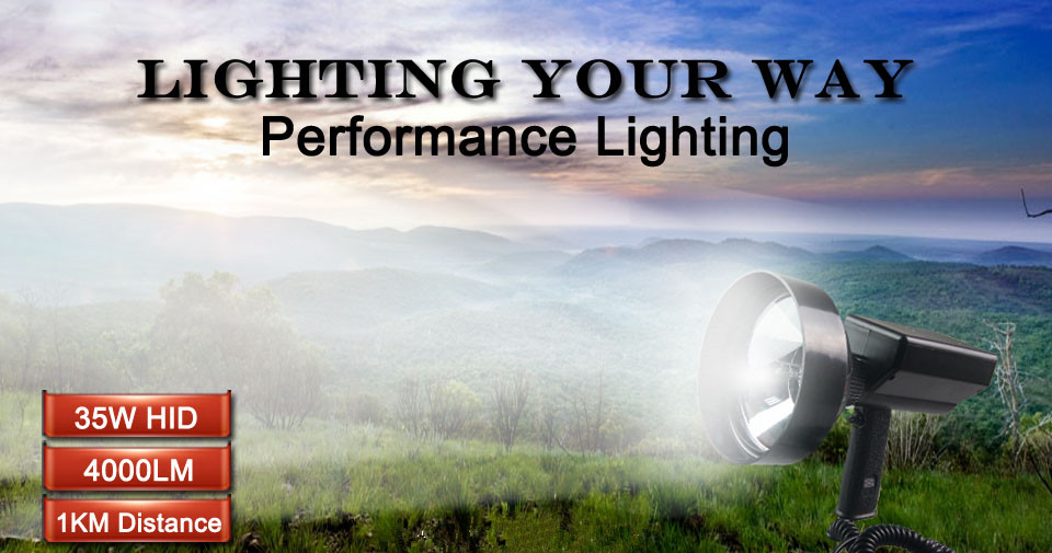 Hid Hunting Spotlights 