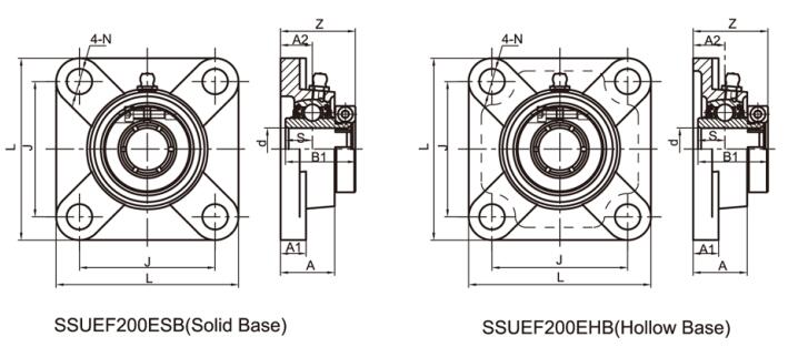 SSUEF207 ESB Stainless Steel Housing SSUEF207 ESB Stainless Steel Housing