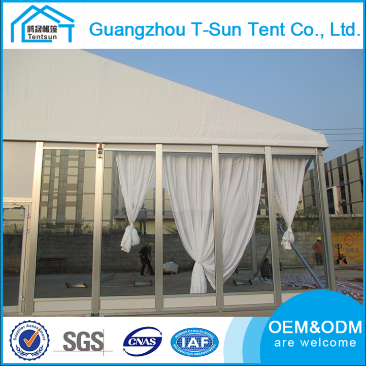 Glass wall wedding tent supplier