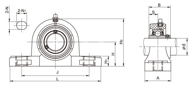 Thermoplastic Housing TP-SUCP205-16