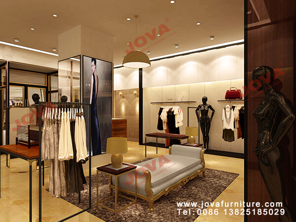 Elegant clothes shop display Elegant clothes shop display