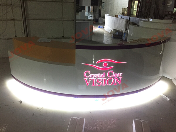 reception counter desk