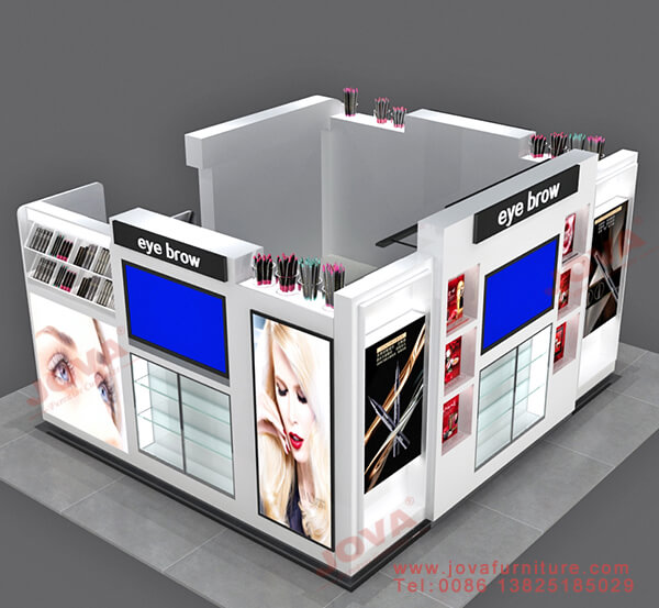 eyebrow retail kiosk