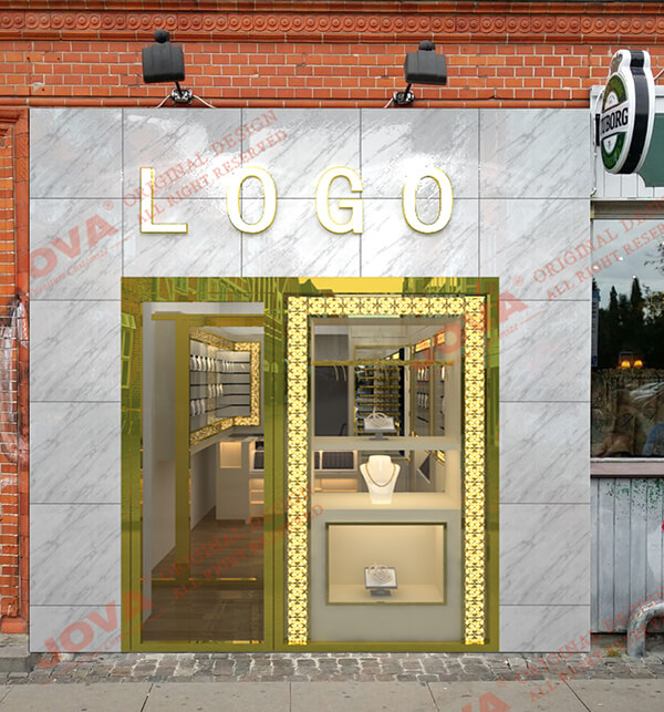 front design for jewellery shop