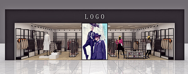 lady clothing store design