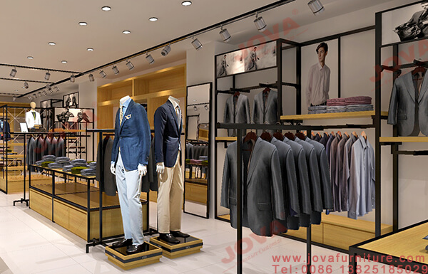 retail store fixtures for men